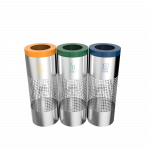 BELVEDERE SST - cosuri de gunoi colectare selectiva inox