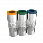 BELVEDERE SST - cosuri de gunoi colectare selectiva inox