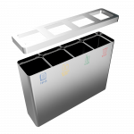 BERNINA SST- cosuri gunoi colectare selectiva inox