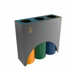 ELM PC - cosuri de gunoi pentru colectare selectiva deseuri metal