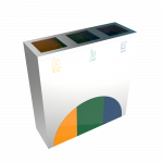 ELM SST - cosuri de gunoi pentru colectare selectiva deseuri inox