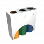 ELM SST - cosuri de gunoi pentru colectare selectiva deseuri inox