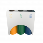 ELM SST - cosuri de gunoi pentru colectare selectiva deseuri inox