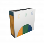 ELM SSTW - cosuri de gunoi pentru colectare selectiva deseuri inox lemn