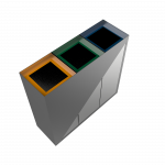 MEDELE SST - cosuri gunoi colectare selectiva inox