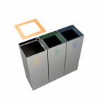 MEDELE SST - cosuri gunoi colectare selectiva inox