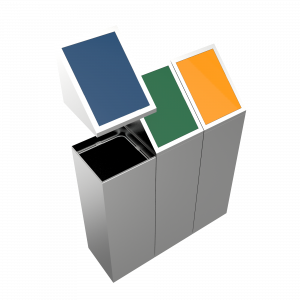 TODI SST - cosuri gunoi pentru reciclare inox