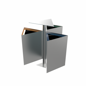 ZUPO SST -cosuri reciclare moderne inox