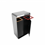 ARIZARO PC - cosuri de gunoi din metal cu design atractiv_15