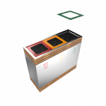 BREND SST - cos de gunoi elegant din inox cu mai multe compartimente_4