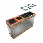 BREND SST - cos de gunoi elegant din inox cu mai multe compartimente_8