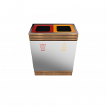 BREND SST - cos de gunoi elegant din inox cu mai multe compartimente_9