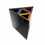 KUNKA PC - Cos de gunoi triunghiular din metal_2