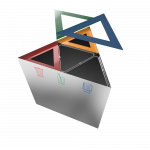 KUNKA SST - Cos de gunoi triunghiular din inox_4