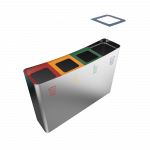 MEDUSA SST - cosuri de gunoi pentru colectare selectiva din inox_12