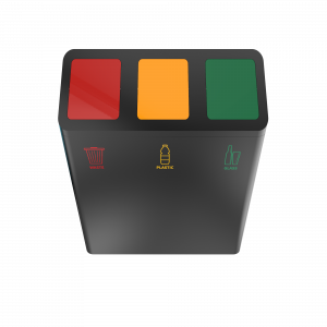 PISCO PC- cos de gunoi genial din metal vopsit in camp electrostatic_1