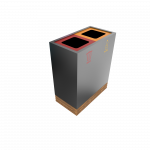 TACORA PC - cos elegant de gunoi din lemn si metal_10