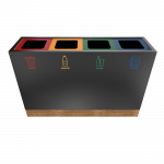 TACORA PC - cos elegant de gunoi din lemn si metal_5