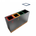 TACORA PC - cos elegant de gunoi din lemn si metal_8