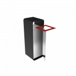 ARIZARO AT SST coșuri gunoi pentru reciclare din inox cu scrumieră_1