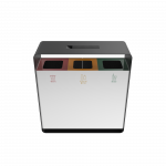 ARIZARO AT SST coșuri gunoi pentru reciclare din inox cu scrumieră_12