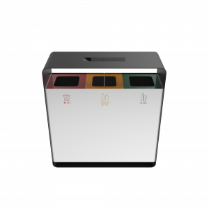 ARIZARO AT SST coșuri gunoi pentru reciclare din inox cu scrumieră_12