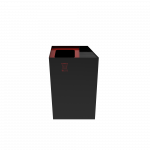 DENALI PC coș de gunoi din metal cu scrumieră_1