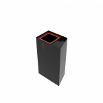 DENALI PC coș de gunoi din metal cu scrumieră_2