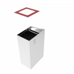 DENALI SST coș de gunoi din inox cu scrumieră_4