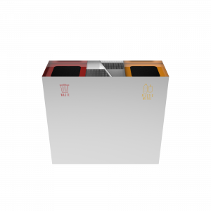 DENALI SST coș de gunoi din inox cu scrumieră_5