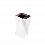 ERIDANI SST coș de gunoi elegant din inox pentru exterior cu scrumieră_2