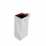 ERIDANI SST coș de gunoi elegant din inox pentru exterior cu scrumieră_4