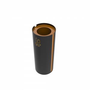 FINLAY PC coș de gunoi simplu din metal_2