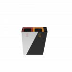 GEMINI SST coș colectare selectivă din inox cu scrumieră_5