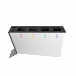 NOATAK SST stație modernă de reciclare din inox cu scrumieră_13