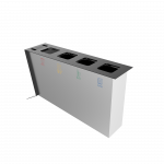 NOATAK SST stație modernă de reciclare din inox cu scrumieră_14