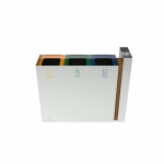 PARANA SST coș de reciclare exterior din inox și lemn cu scrumieră_9