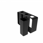 PARRAL PC coș modular din metal pentru colectare selectivă cu scrumieră_12