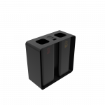 PARRAL PC coș modular din metal pentru colectare selectivă cu scrumieră_7