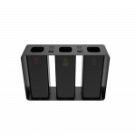 PARRAL PC coș modular din metal pentru colectare selectivă cu scrumieră_9