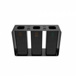 PARRAL PC coș modular din metal pentru colectare selectivă cu scrumieră_9