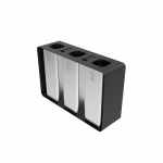 PARRAL SST coș modular din inox pentru colectare selectivă cu scrumieră_10