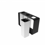 PARRAL SST coș modular din inox pentru colectare selectivă cu scrumieră_12