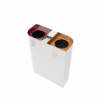 PERSEI SST coș de gunoi din inox cu design elegant cu scrumieră inclusă_3