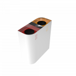 PERSEI SST coș de gunoi din inox cu design elegant cu scrumieră inclusă_4